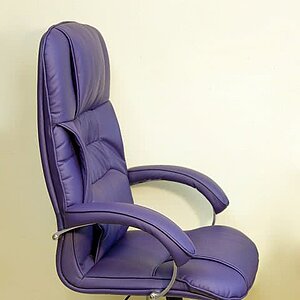 Кресло для руководителя Бридж КВ-112-0407 фиолетовый