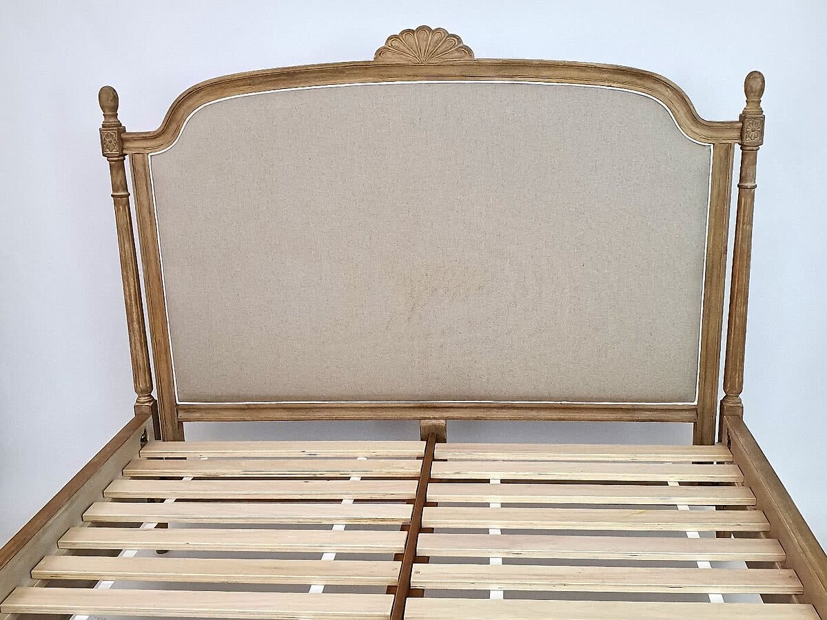 Кровать Ткань #183 Лён