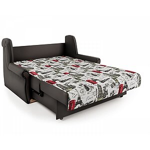 Диван-кровать Аккорд М 120 бежевый, коричневый, серый