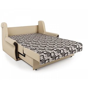 Диван-кровать Аккорд М 120 бежевый, серый