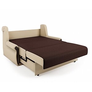 Диван-кровать Аккорд М 140 бежевый, коричневый