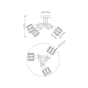    Globo Kris 54356-3