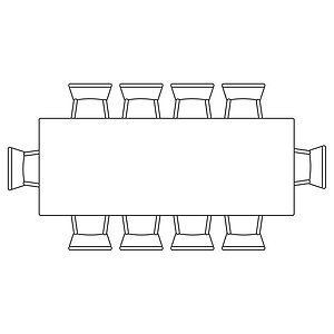   Levon 200x100x75 black