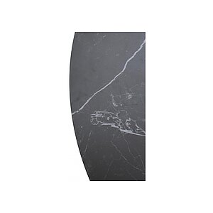   Terni 120     matt black marble solid ceramic / 