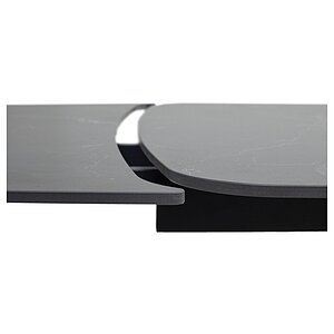   Blanco 160 matt black marble solid ceramic / 