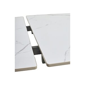   Estebio 160 gloss statuario white solid ceramic /  