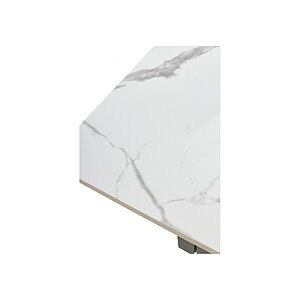   Estebio 160 gloss statuario white solid ceramic /  