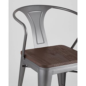  Stool Group TOLIX ARM WOOD  / 