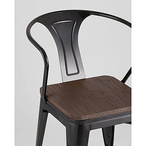  Stool Group TOLIX ARM WOOD  / 