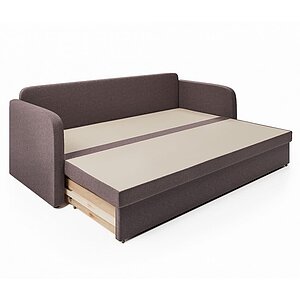 Диван-кровать Трио фиолетовый