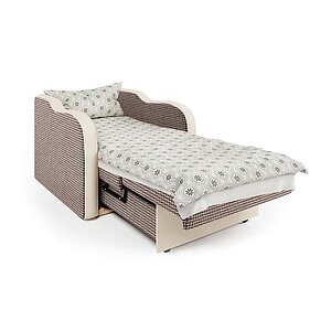 Кресло-кровать Коломбо бежевый, коричневый