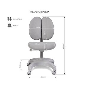  FunDesk  Fiore Grey   Solerte Grey