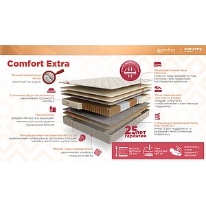 ������ Sontery Comfort Extra by Askona � ������ � �������� ������ � ��������� �������, ������������ ���: 140 ��.