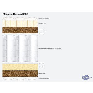 ������ Sleepline Barbara S500