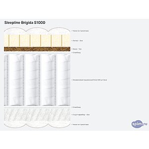 ������ Sleepline Brigida S1000
