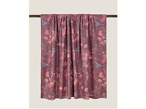 ���� Frati Home Bamboo Stampatobirds Of Paradise Bordeaux