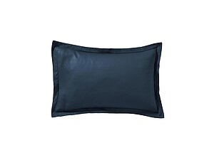 ��������� Blanc des Vosges Pillow Satin Bleu Corinthe