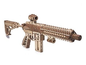 Конструктор 3D-Пазл Wood Trick Штурмовая винтовка AR-T