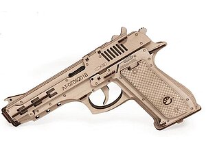 Купить конструктор Lemmo Пистолет-резинкострел с мишенями, арт. 00-64