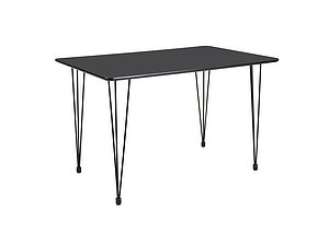 Купить стол Bradexhome Solution 120x80х75,5см, чёрный