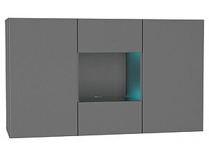 Купить тумбу НК-мебель Point Тип-1.2 Серый графит