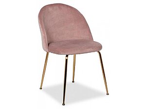 Купить стул Garda Decor 30C-301-1G Пепельно-розовый/Матовое золото