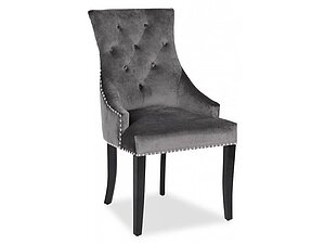 Купить стул Garda Decor 236-2K Серый Riviera 96/Черный