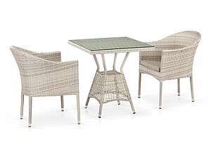 Купить комплект садовой мебели Афина-мебель T706/Y350-W85 Latte