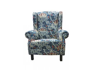 Купить кресло La Neige Артишок сине-голубого цвета