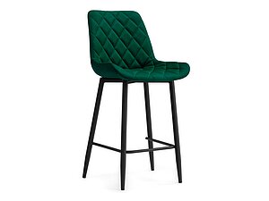 Купить стул Woodville Баодин барный Зеленый/Черный