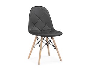 Купить стул Woodville Kvadro 1 gray/wood