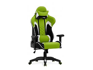 Купить кресло Woodville Prime Черное/Зеленое