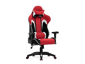 Купить кресло Woodville Prime Черное/Красное