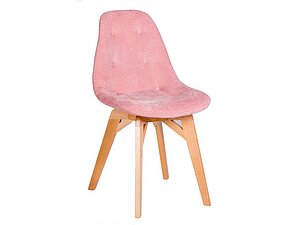 Купить стул R-Home Eames lite Сканди Розовый/Натуральный дуб