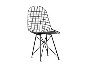 Купить стул STOOL GROUP Eiffel Черный/Черная подушка