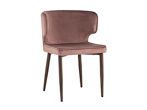 Купить стул STOOL GROUP Матео Велюр Пыльно-розовый/Ножки дерево