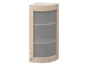 Купить шкаф Боровичи-мебель МВ 29В торцевой со стеклом правый