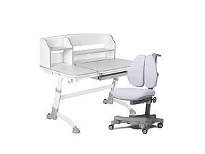   FunDesk Amare II Grey   Brassica Grey