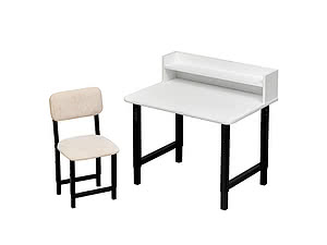 Купить стол АМЕОТ стол Мадий 10 и мягкий стул Авар 1