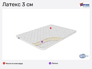 Наматрасник Dimax Латекс 3 см в Ростове-на-Дону