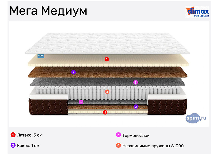 матрас мега