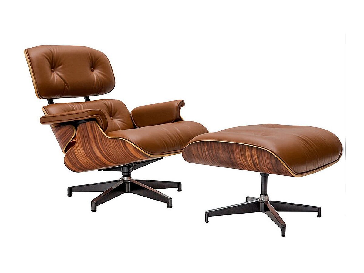    Bradexhome Eames Lounge Chair, 