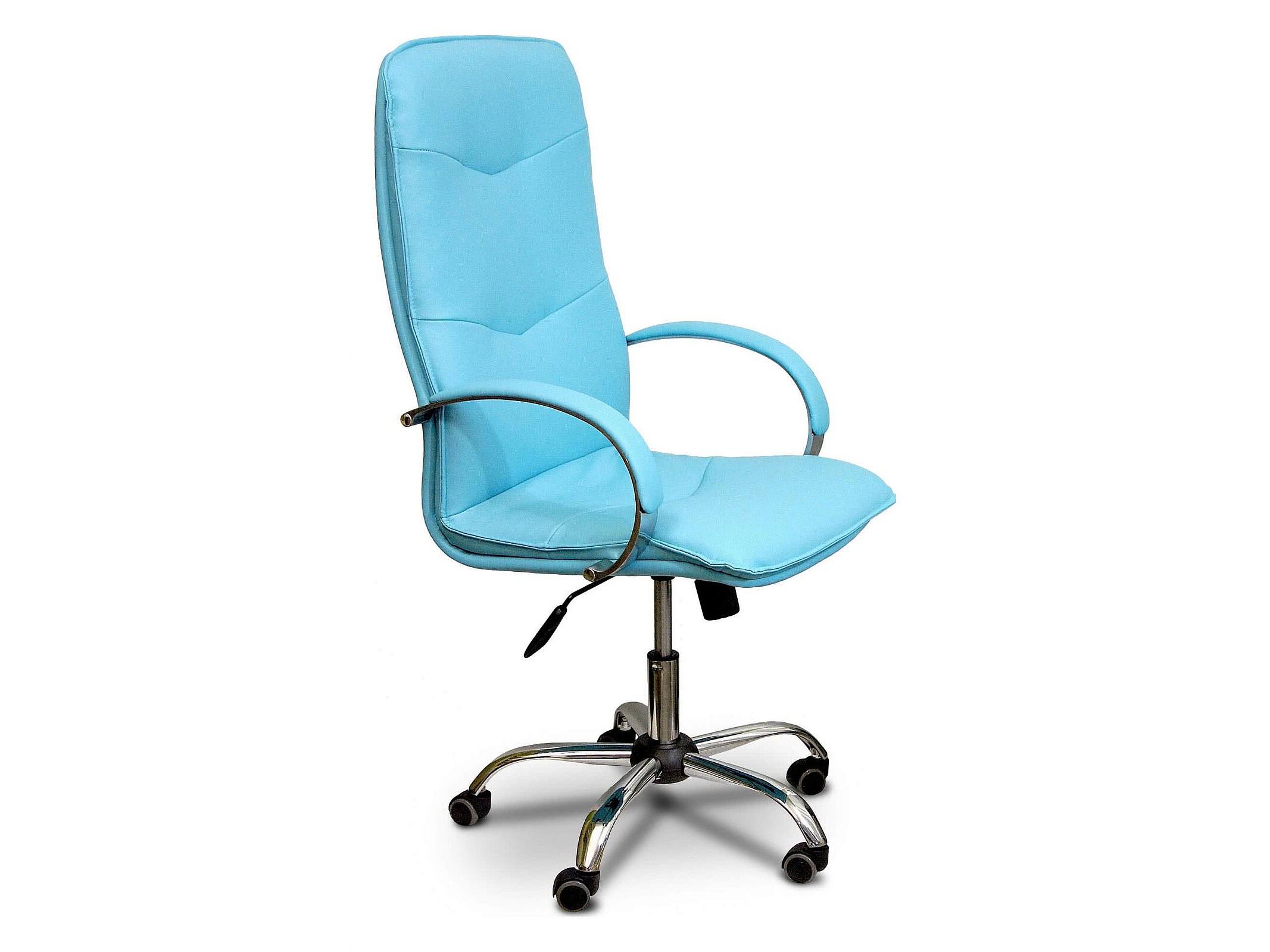 Кресло компьютерное Креслов Лидер КВ-112_0405 Голубой