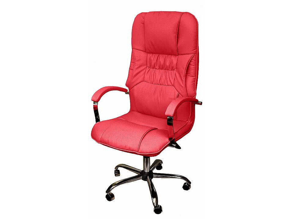 Кресло для руководителя Бридж КВ-112-0421 красный