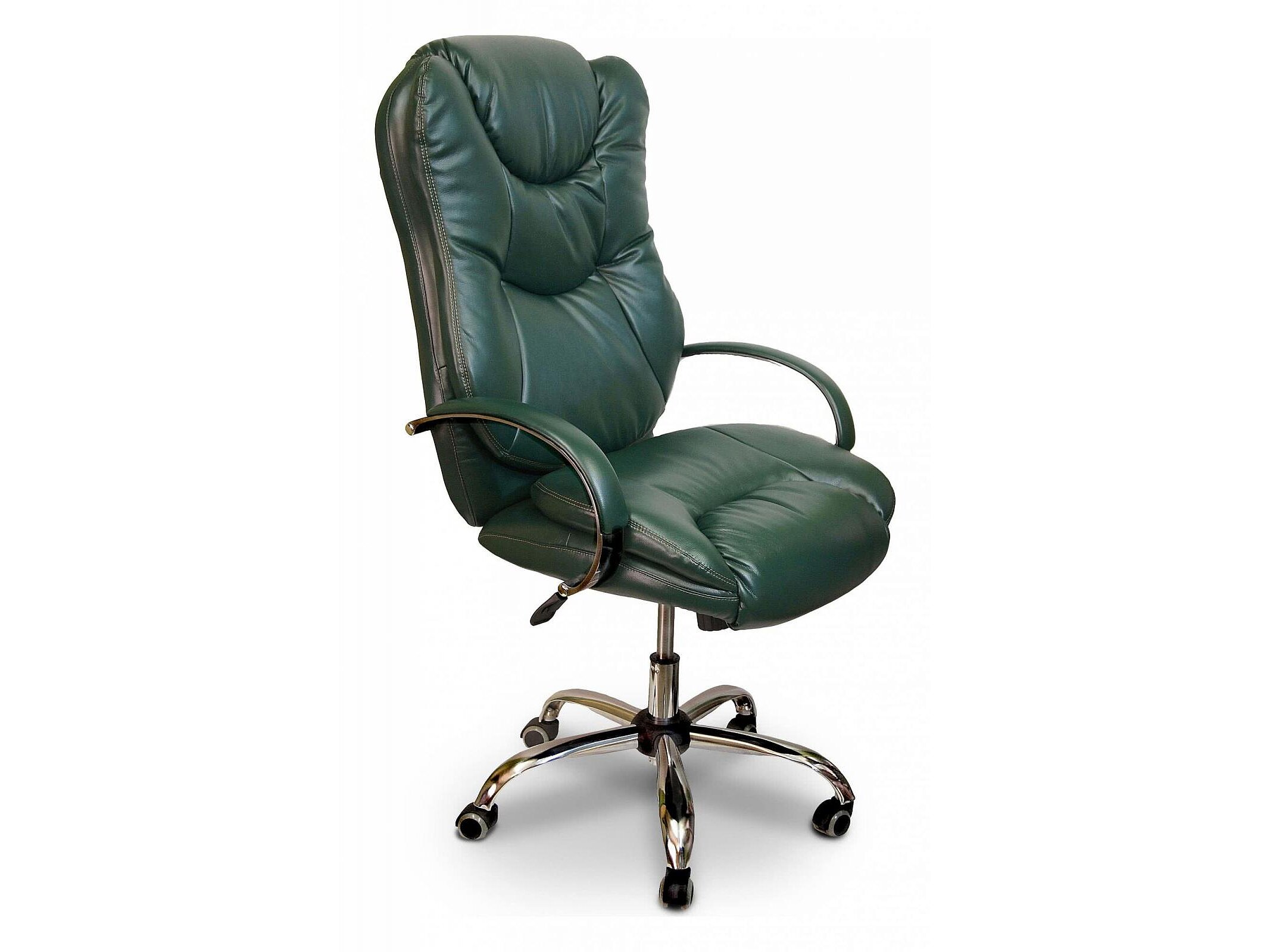 Кресло для руководителя Креслов Лорд КВ-112_0470 Зеленый