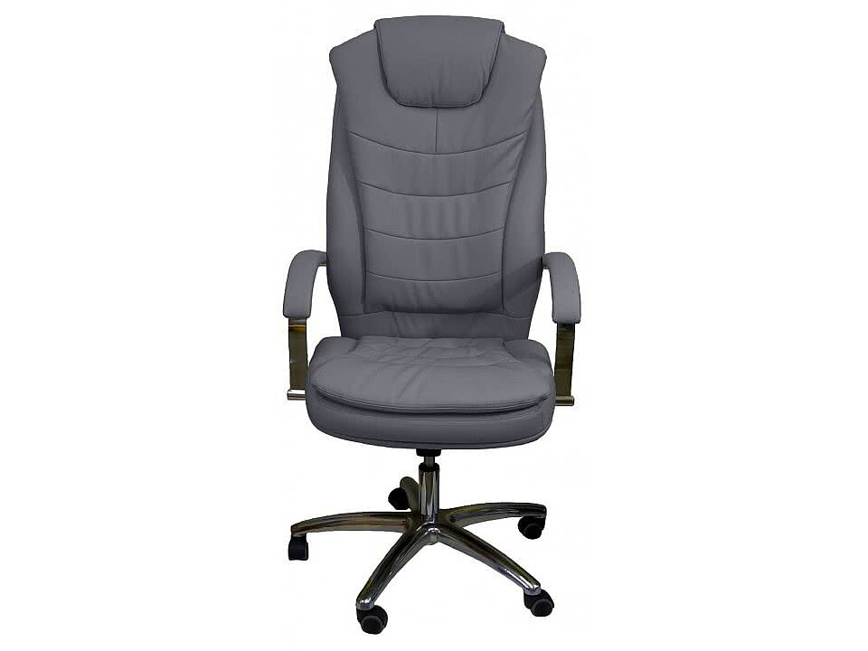 Кресло для руководителя Маркиз КВ-112-0422 темно-серый