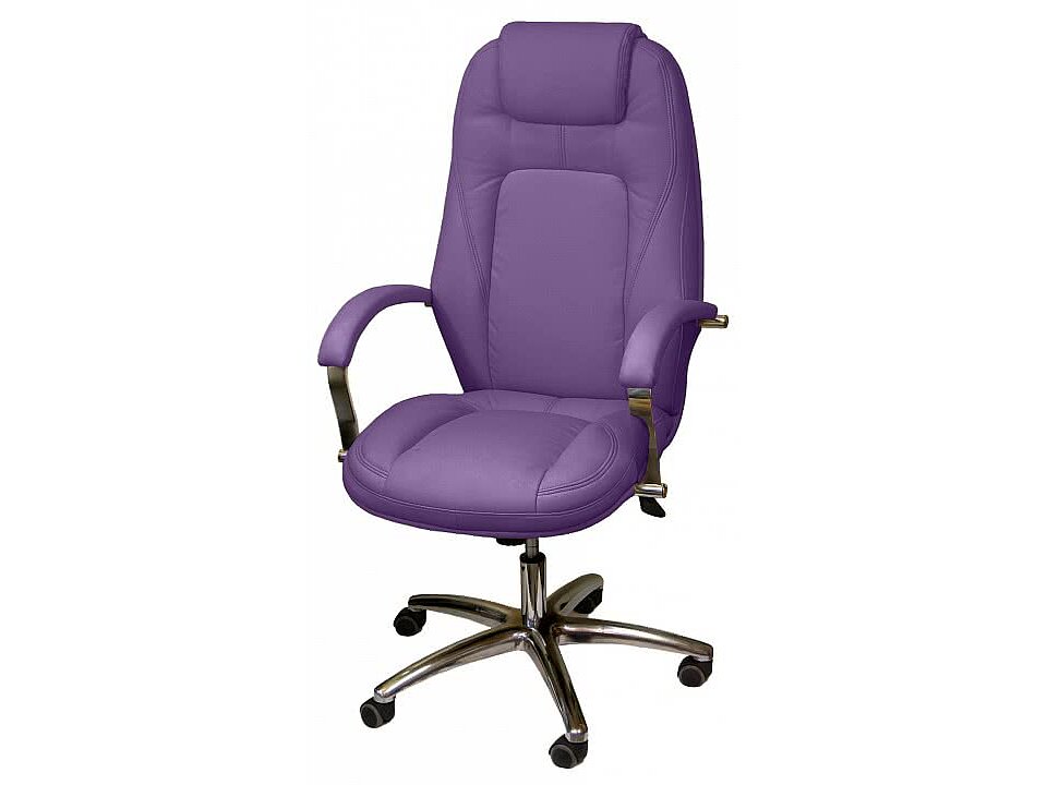 Кресло для руководителя Эсквайр КВ-112-0407 фиолетовый