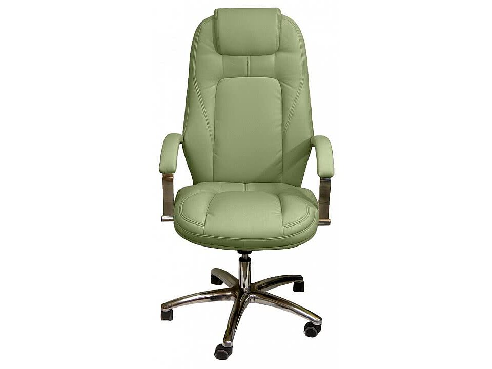 Кресло для руководителя Эсквайр КВ-112-0416 светло-зеленый
