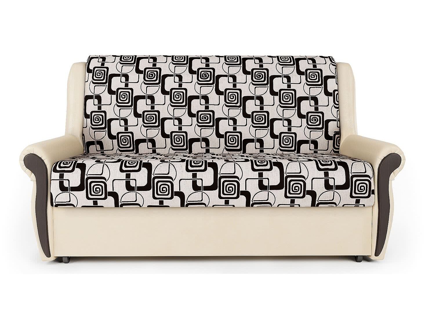 Диван-кровать Шарм-Дизайн Аккорд М 120 Бежевый, Серый