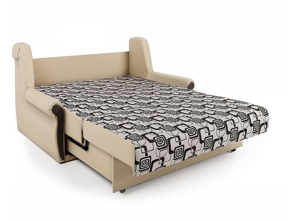 Диван-кровать Аккорд М 120 бежевый, серый